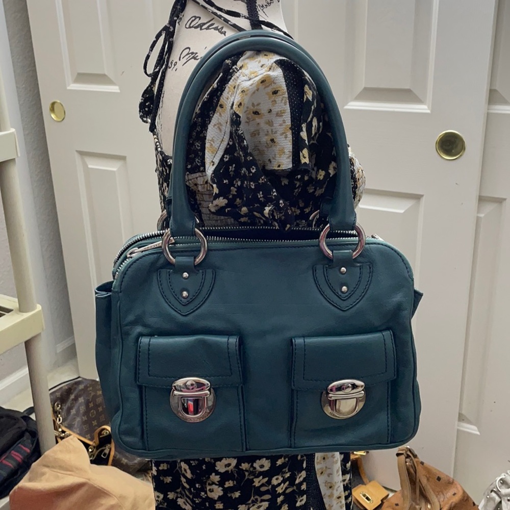 Authentic Marc Jacobs Shoulder Bag Calf Skin